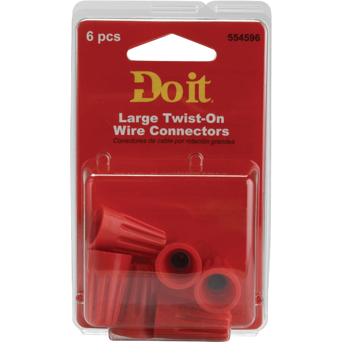 Do it Large Red 18 AWG to 10 AWG Wire Connector (6-Pack)