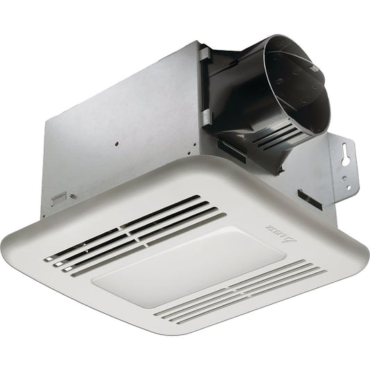 Delta BreezGreenBuilder 100 CFM 1.5 Sone 100 CFM 120V Bath Exhaust Fan with Dimmable LED Light