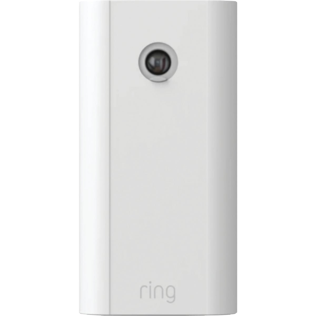 Ring Stain Nickel Wireless Peephole Doorbell Cam