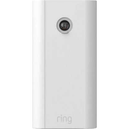 Ring Stain Nickel Wireless Peephole Doorbell Cam