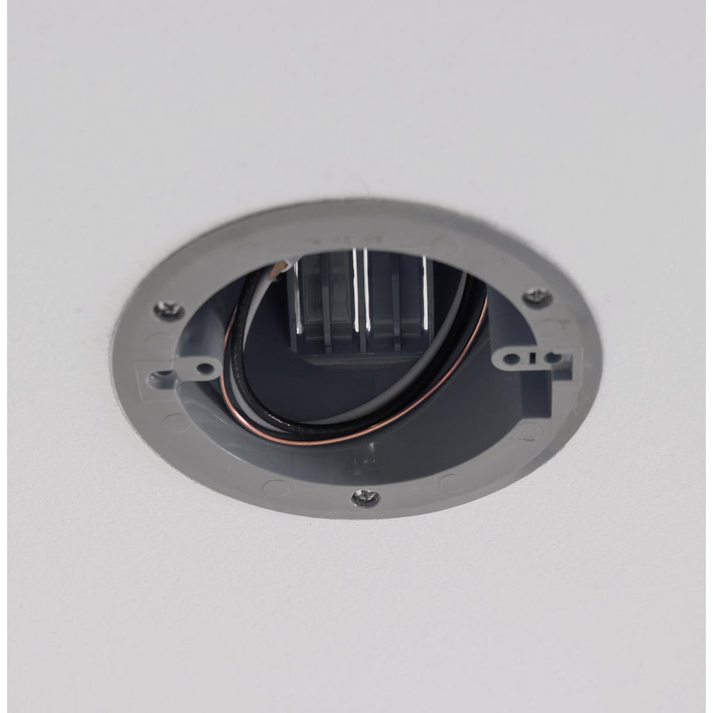 Gardner Bender 6 Lb. Rating Molded PVC 18 Cu. In. Ceiling Box