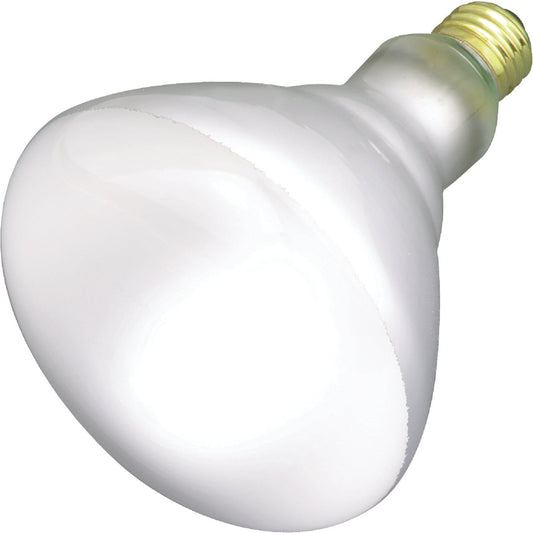 Satco 65W Frosted Medium Base BR40 Reflector Incandescent Floodlight Light Bulb