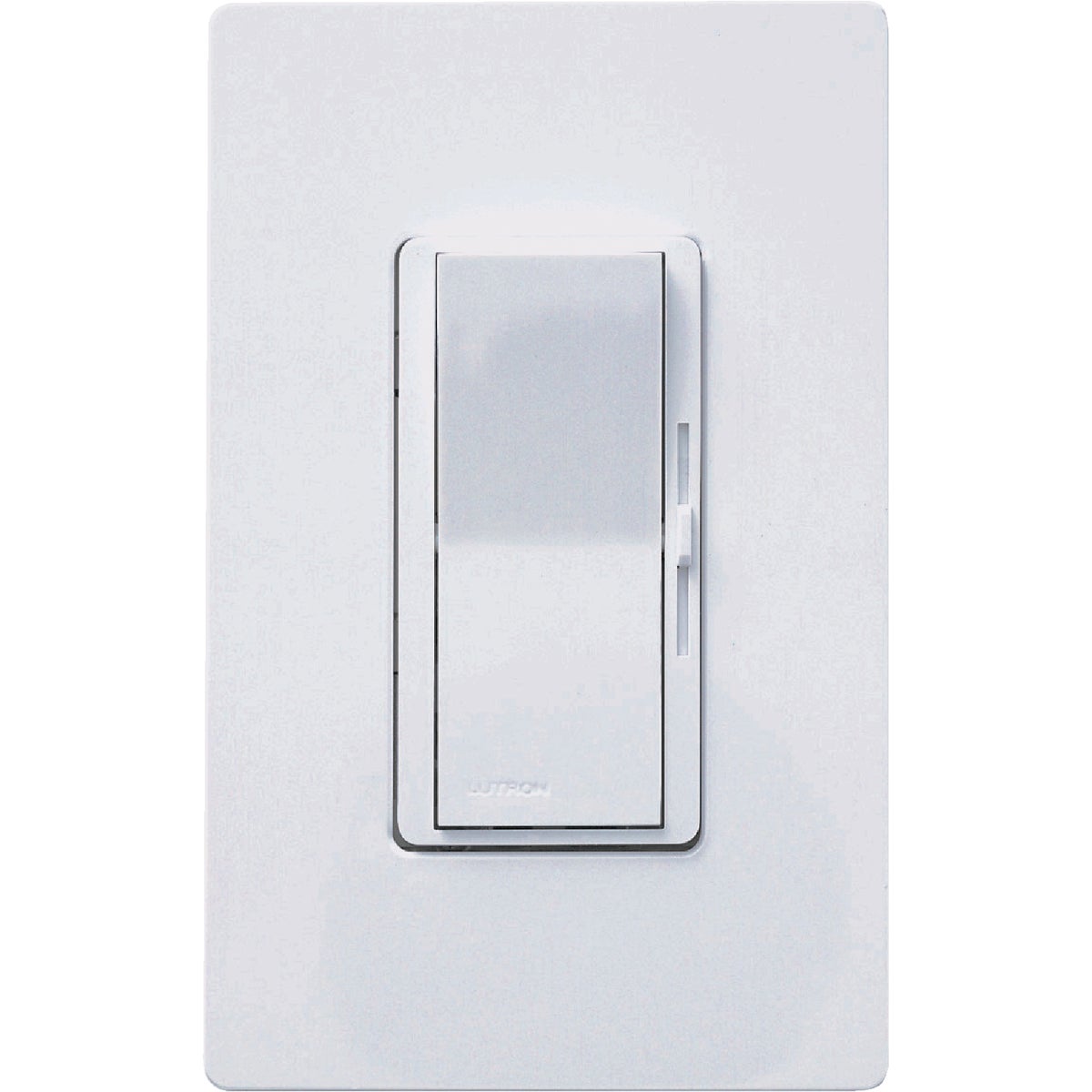 Lutron Diva Incandescent White Slide Dimmer Switch