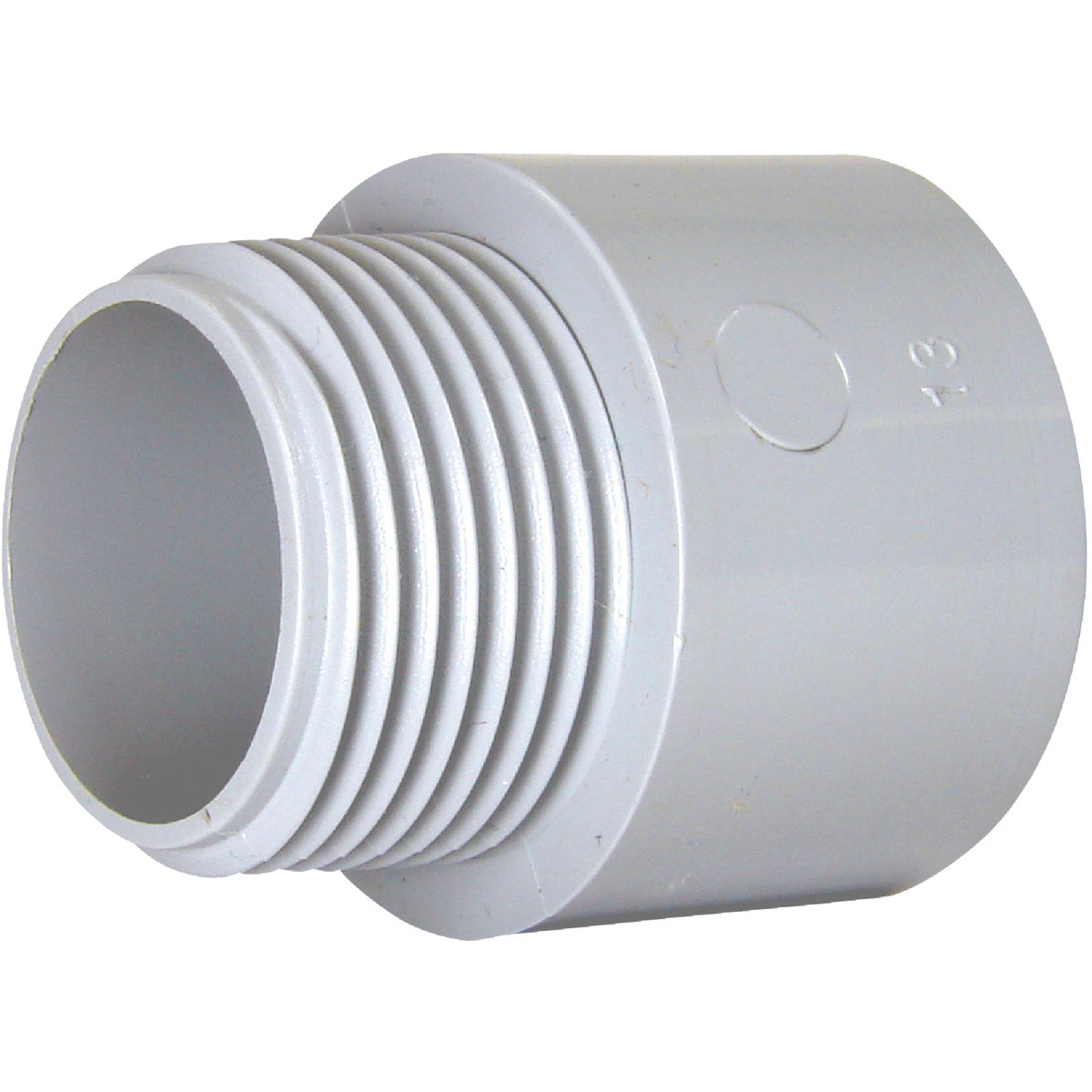 IPEX Kraloy 1/2 In. Hub x MPT PVC Terminal Adapter