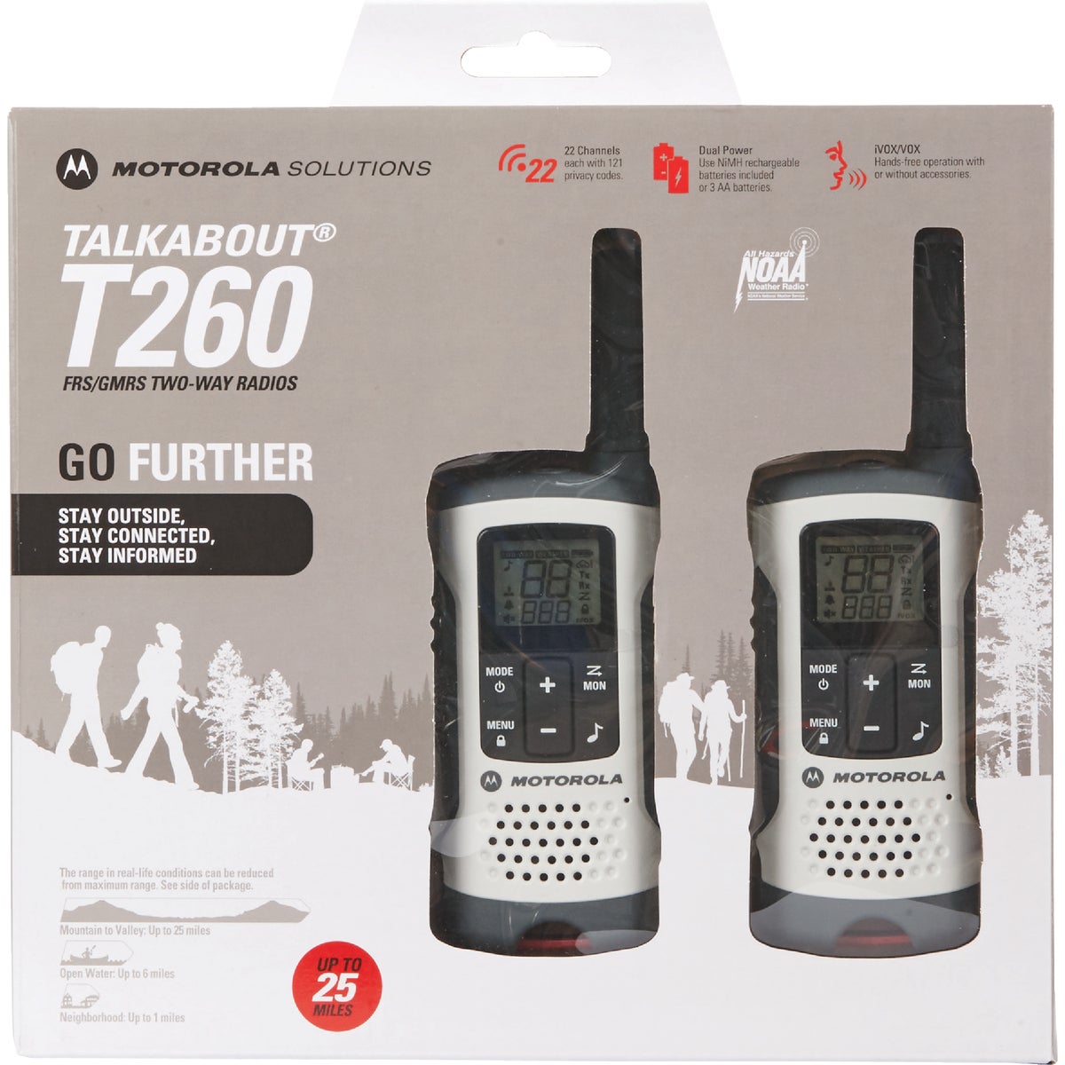 Motorola Talkabout Two-Way Radio 2-Pack)