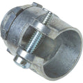 Sigma Electric ProConnex 3/8 In. Straight Squeeze Die-Cast Zinc AC/MC/Flex Conduit Connector