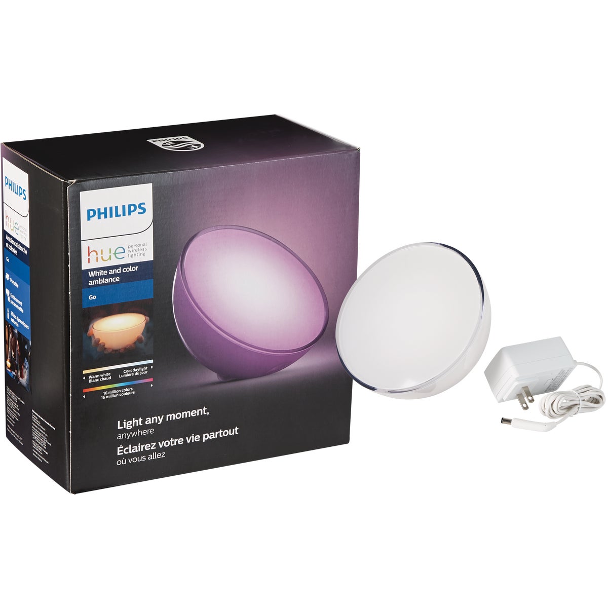 Philips Hue Go White & Color Ambiance LED Portable Smart Lamp