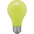 Satco 60W Equivalent Yellow A19 Medium LED Bug Light Bulb