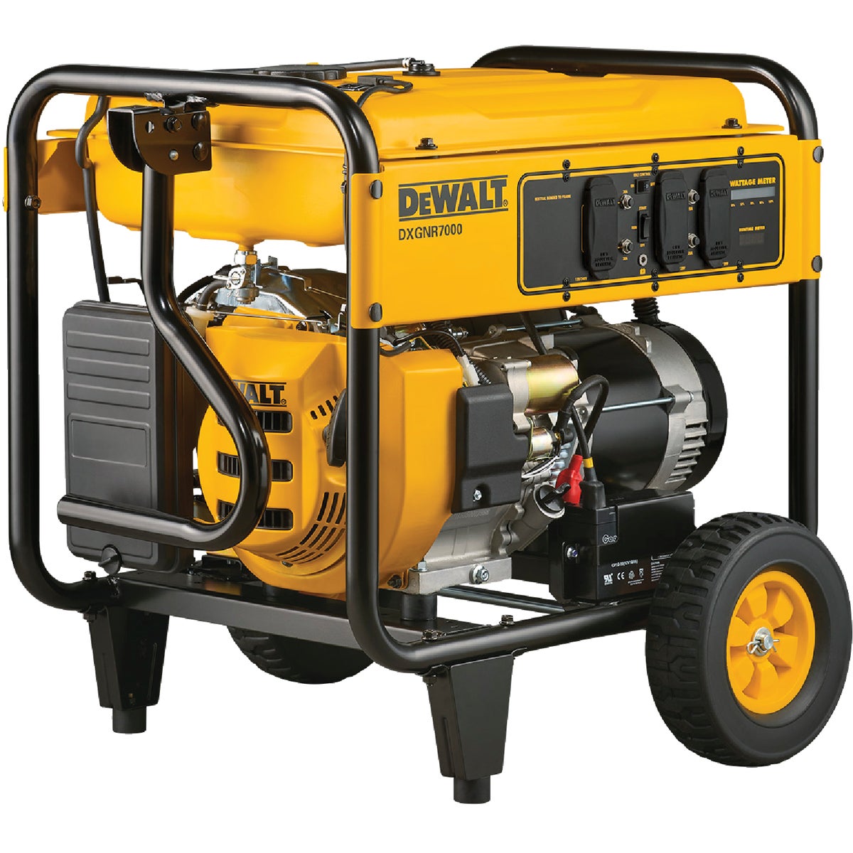 DeWalt 7000W Gasoline Powered Electric Start Portable Generator (CARB Compliant)