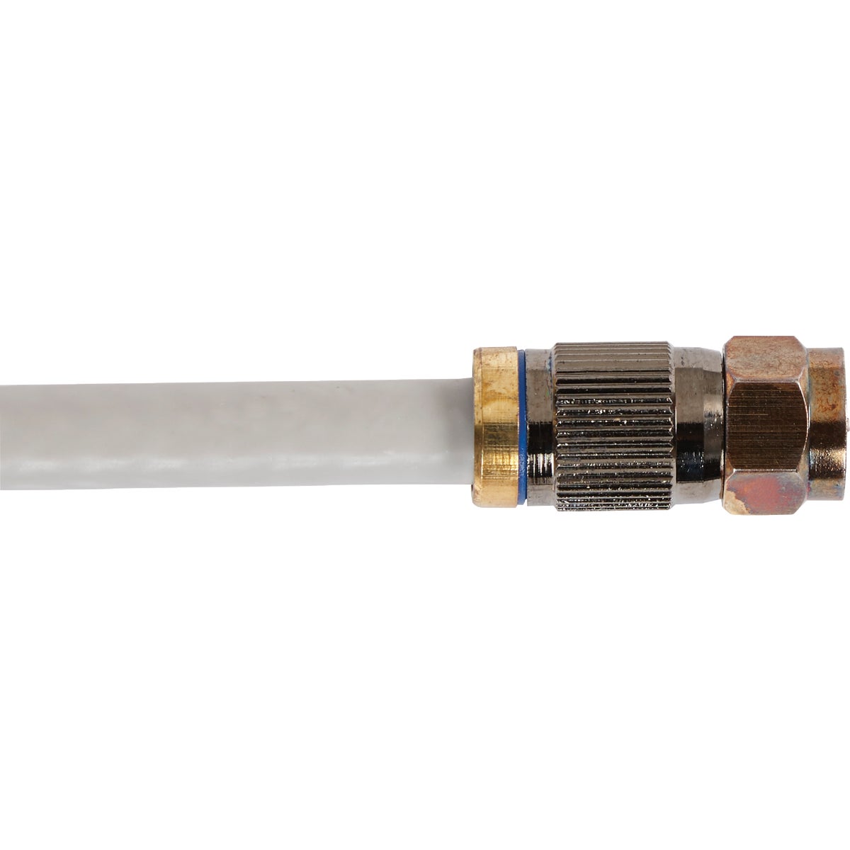 RCA 100 Ft. White RG6U Quad Shield Coaxial Cable