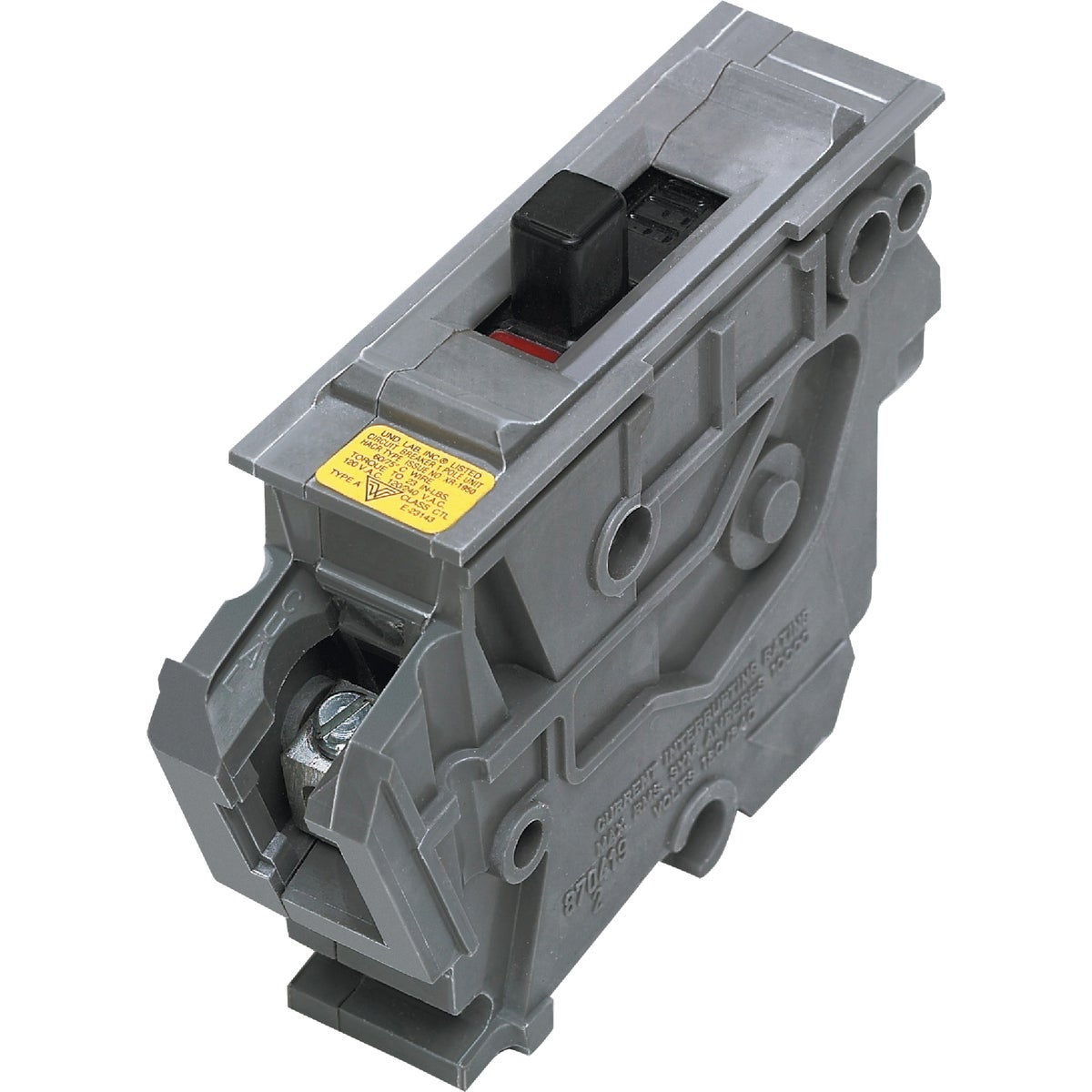 Connecticut Electric 15A Single-Pole Standard Trip Packaged Replacement Circuit Breaker For Wadsworth