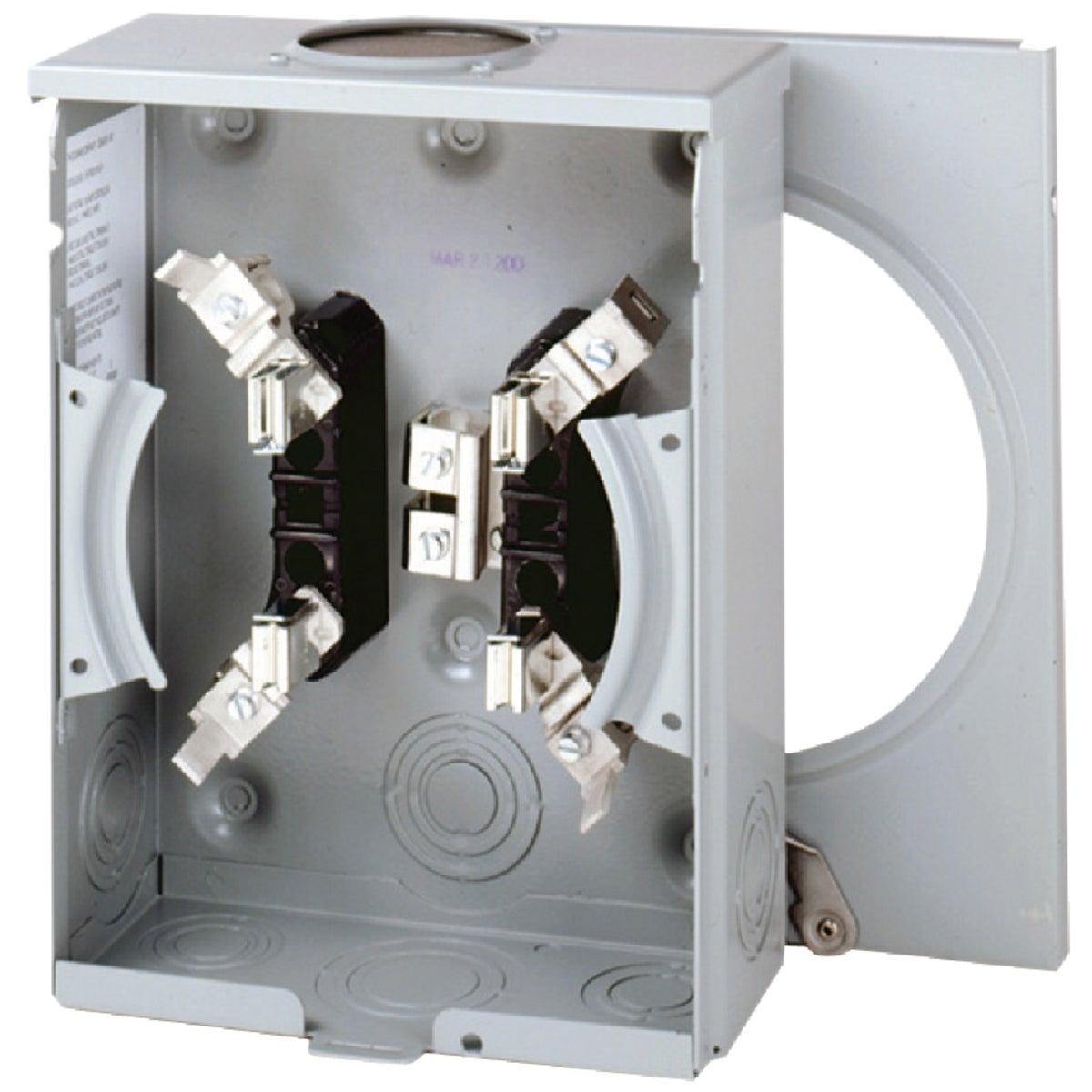Eaton 100A 600V 4-Jaw 3-Wire Meter Socket