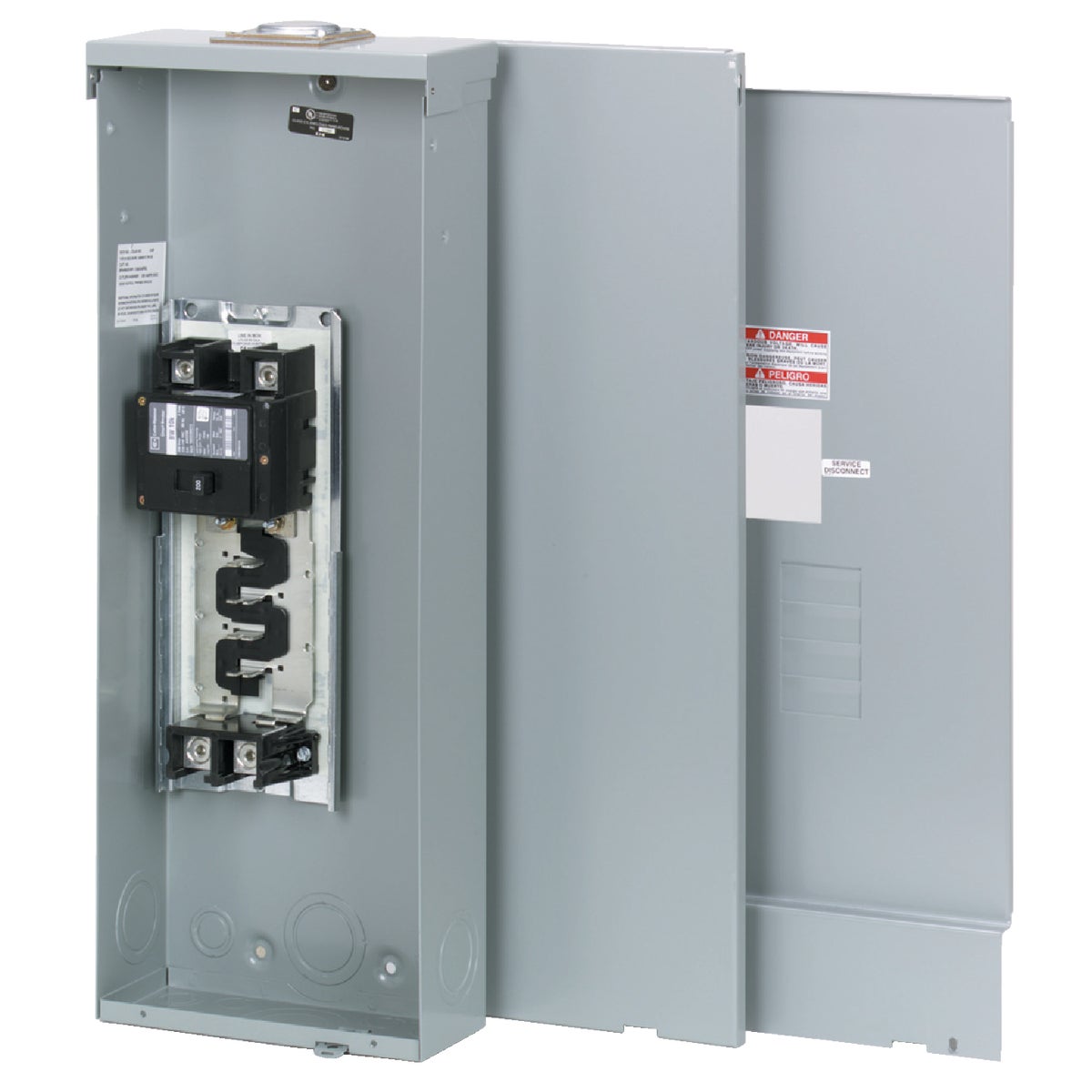 Eaton BR 200A 4-Space 8-Circuit Main Breaker Load Center