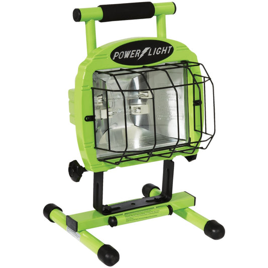Designers Edge Power Light 11,200 Lm. Halogen H-Stand Portable Work Light