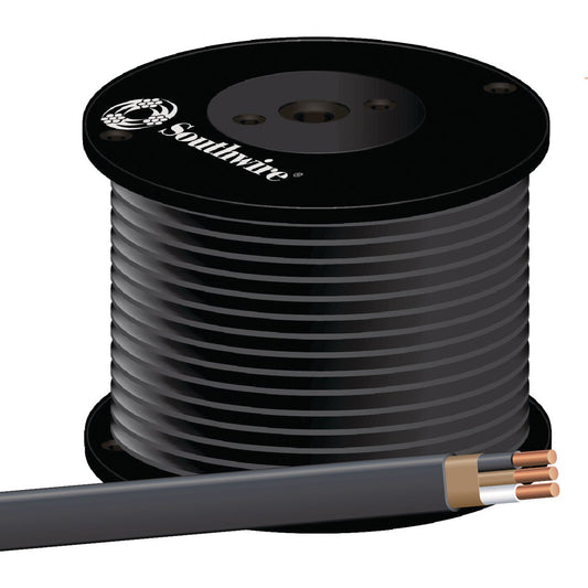 Romex 500 Ft. 8-2 Solid Black NMW/G Electrical Wire