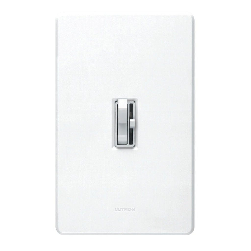 Lutron Toggler Incandescent White Preset Slide Dimmer Switch