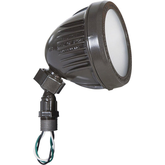 Bell Bronze 13W Die-Cast Aluminum Swivel LED Floodlight Outdoor Lampholder