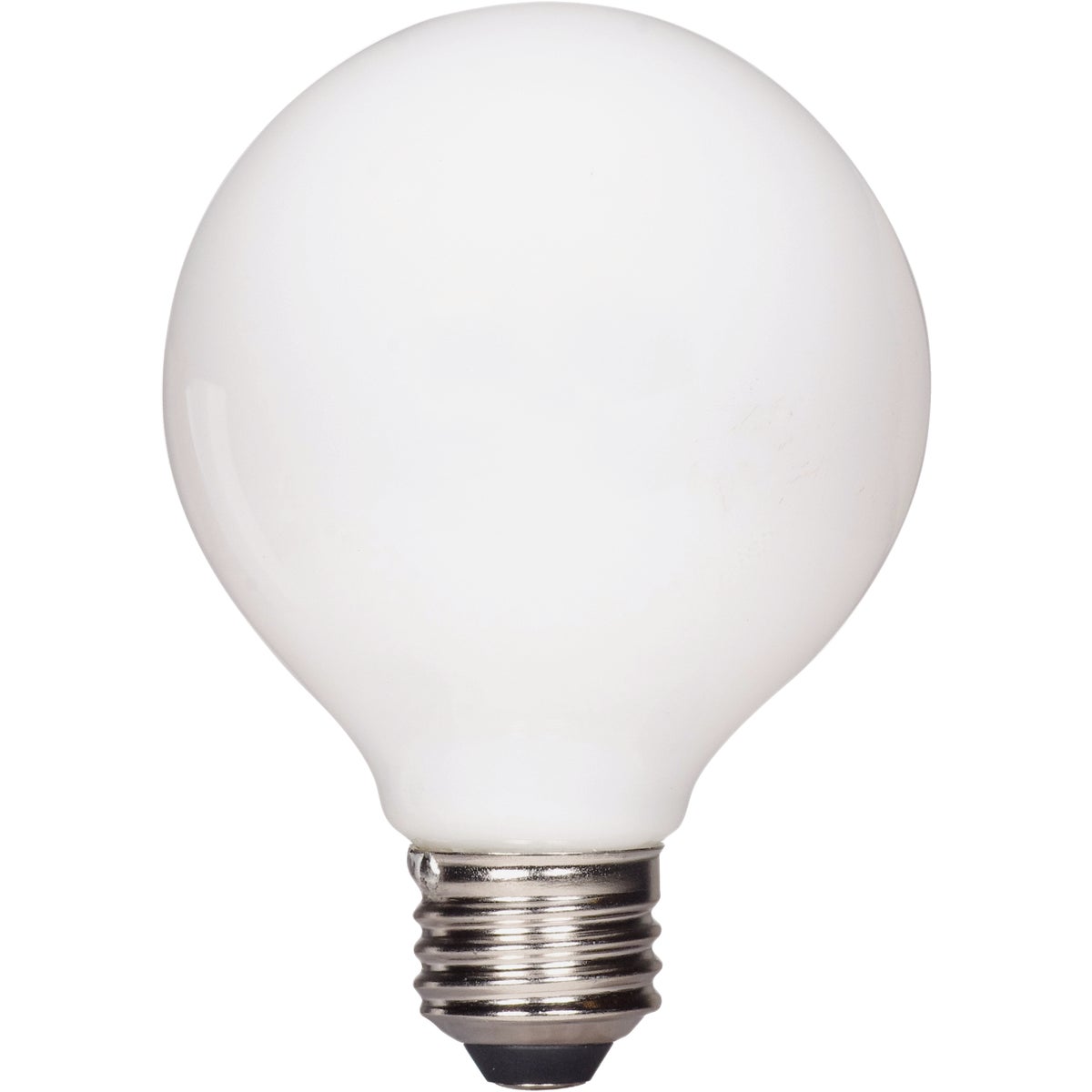 Satco Nuvo 40W Equivalent Warm White G25 Medium Frosted LED Decorative Light Bulb (2-Pack)