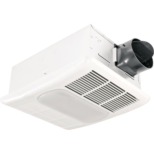 Delta BreezRadiance 80 CFM 1.5 Sones 120V Bath Exhaust Fan with Heater & Light