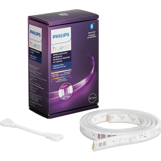 Philips Hue 40 In. Plug-In LED Bluetooth Lightstrip Plus Extension