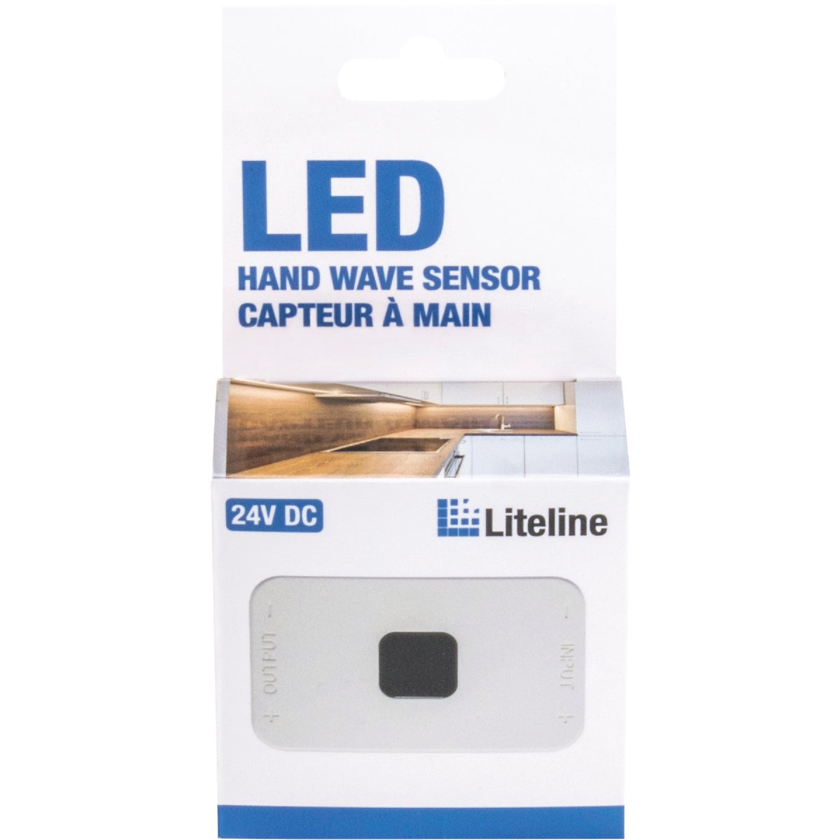 Liteline White LED Under Cabinet Light Fixture Motion Sensor