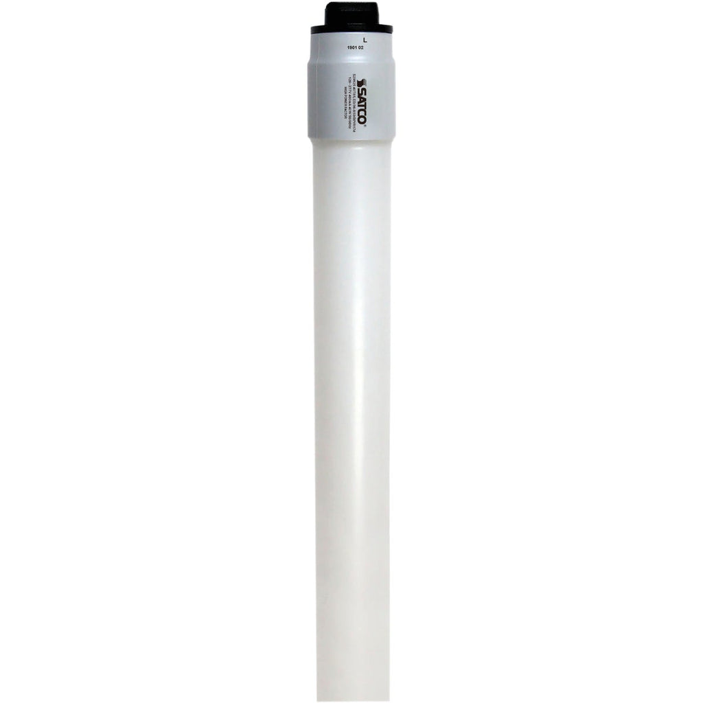 Satco 110W Equivalent 96 in. Natural Light T8 Recessed Double Contact LED Tube Light Bulb (10-Pack)