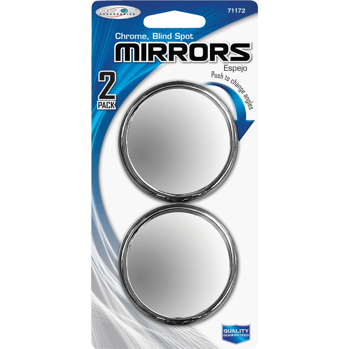 Custom Accessories 2 In. Blind Spot Mirror (2-Pack)