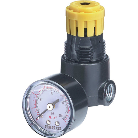 Tru-Flate 1/4 In. NPT 250 PSI Mini Pressure Regulator