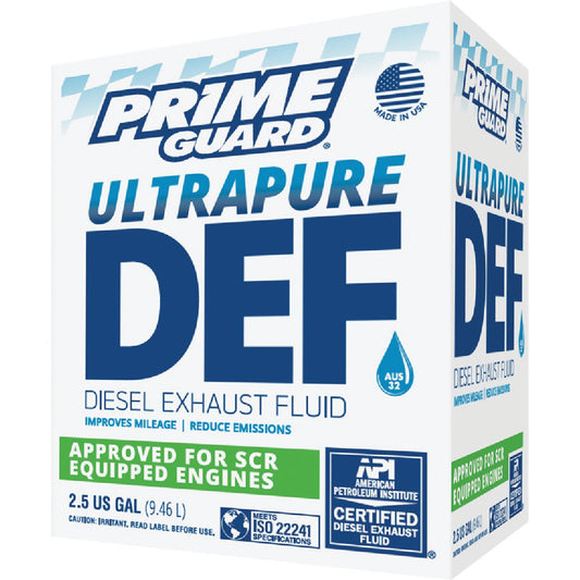 PrimeGuard Ultrapure 2.5 Gal. Diesel Exhaust Fluid