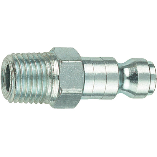 Tru-Flate 1/4 In. MNPT T-Style Steel Plug