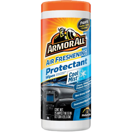 Armor All Cool Mist Scent Air Freshening Protectant Wipe (25- Count)