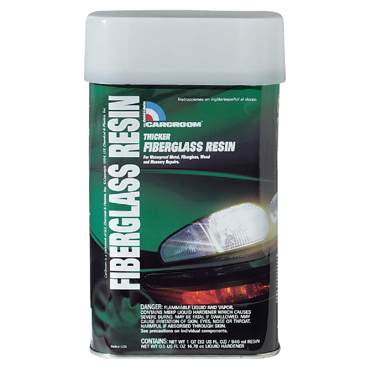 Cargroom 32 Oz. Fiberglass Resin w/Hardener