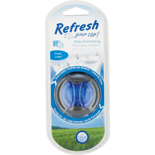 Refresh Your Car Oil Diffuser Car Air Freshener, Fresh Linen