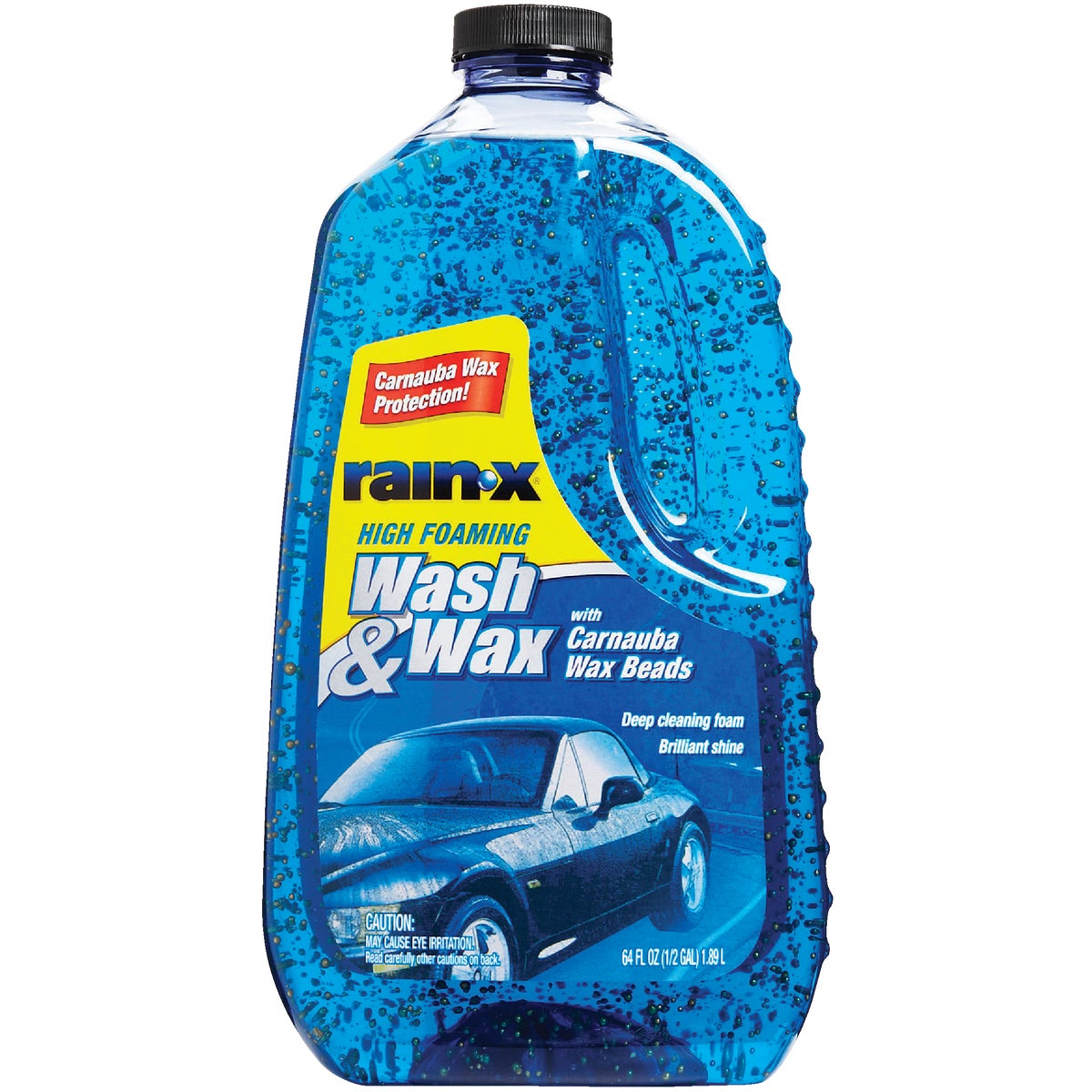 Rain-X 64 Oz. Liquid High Foaming Car Wash & Wax w/Carnauba Wax