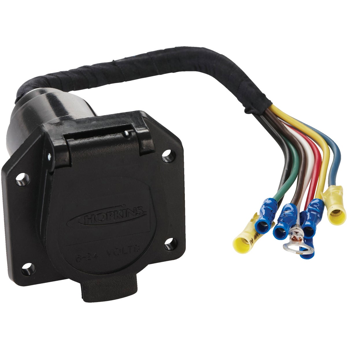 Hopkins 7-Blade Plug-In Simple Vehicle Wiring Kit (Chevy/GMC Compatible)