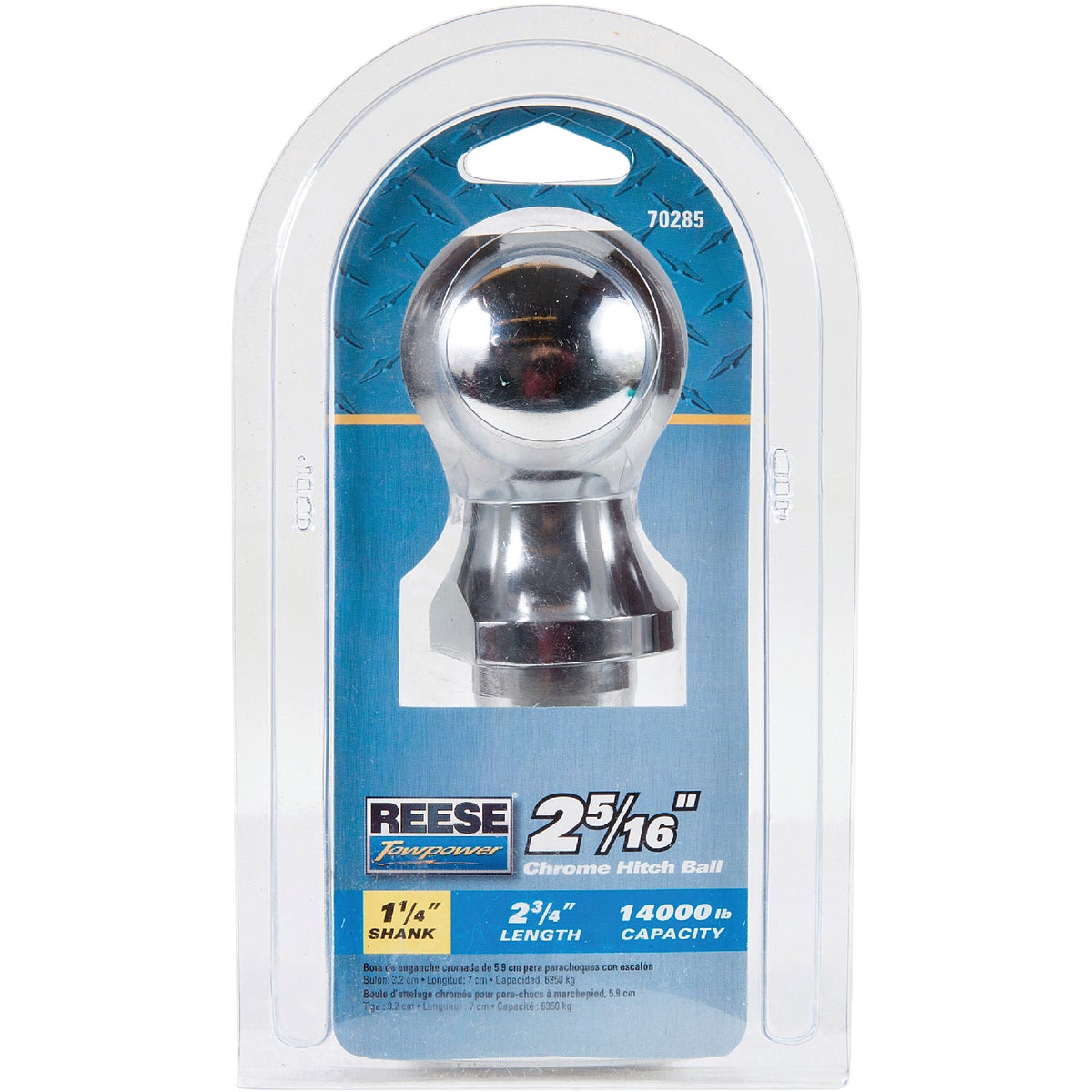 Reese Towpower 2-5/16 In. x 1-1/4 In. x 2-3/4 In. Hitch Ball