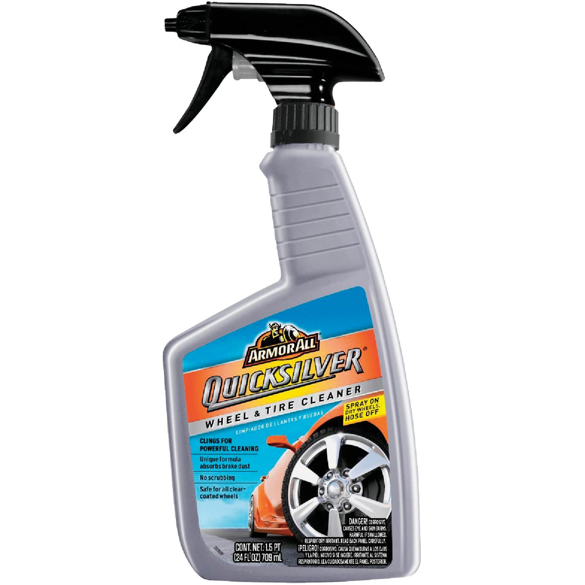 Armor All Quicksilver 24 Oz. Trigger Spray Wheel Cleaner