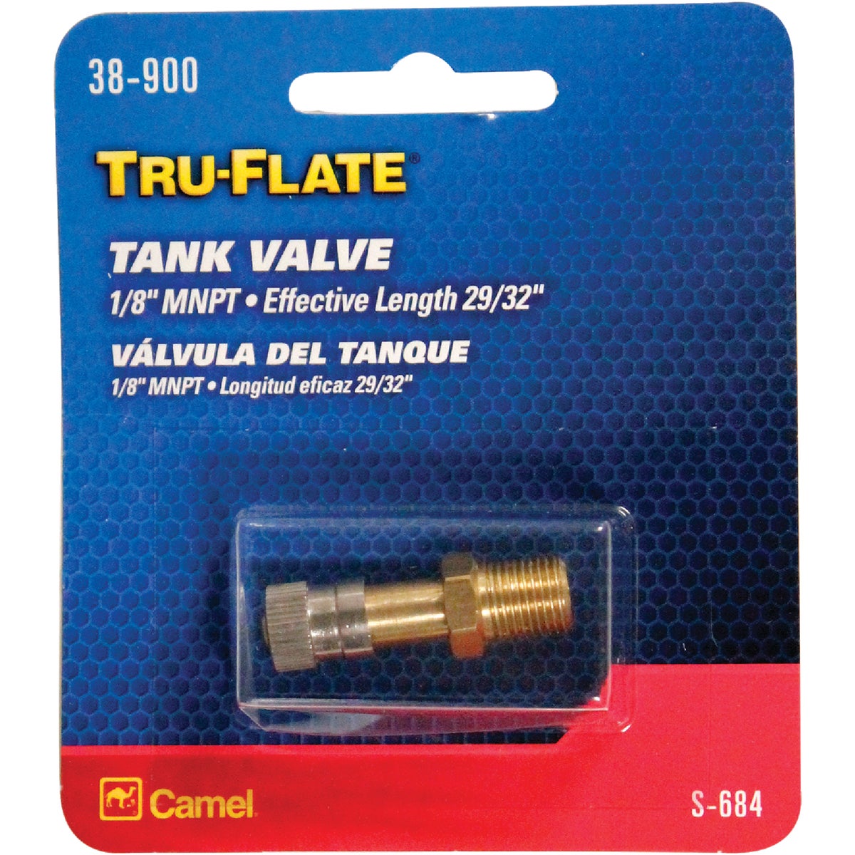 Tru-Flate 1/8 In. NPT Tank Valve