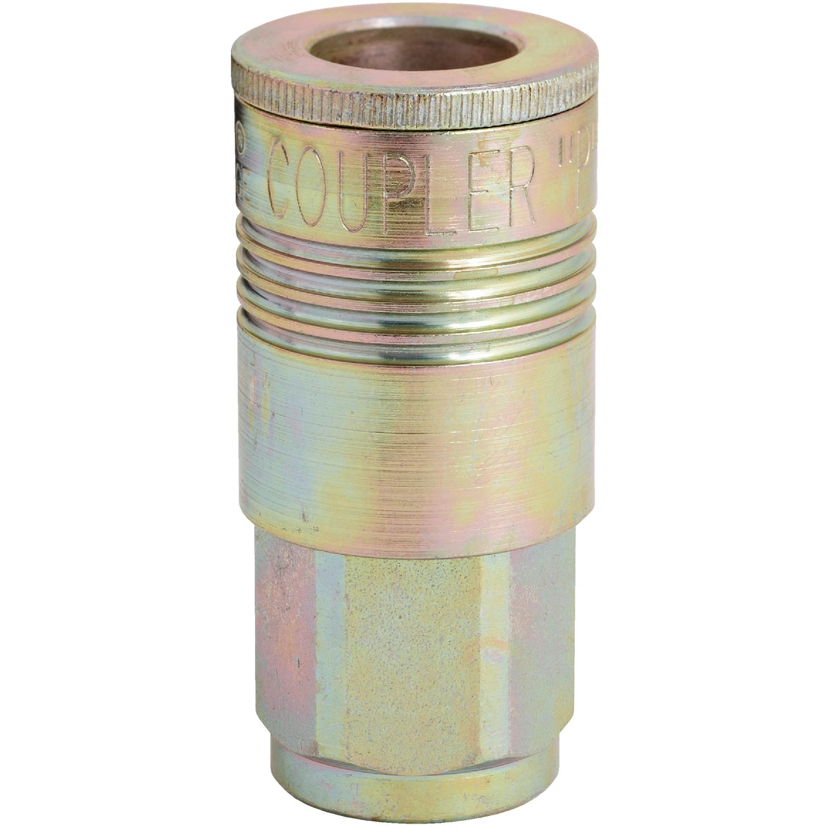 Milton P-Style 1/4 In. FNPT Heavy-Duty Steel Coupler