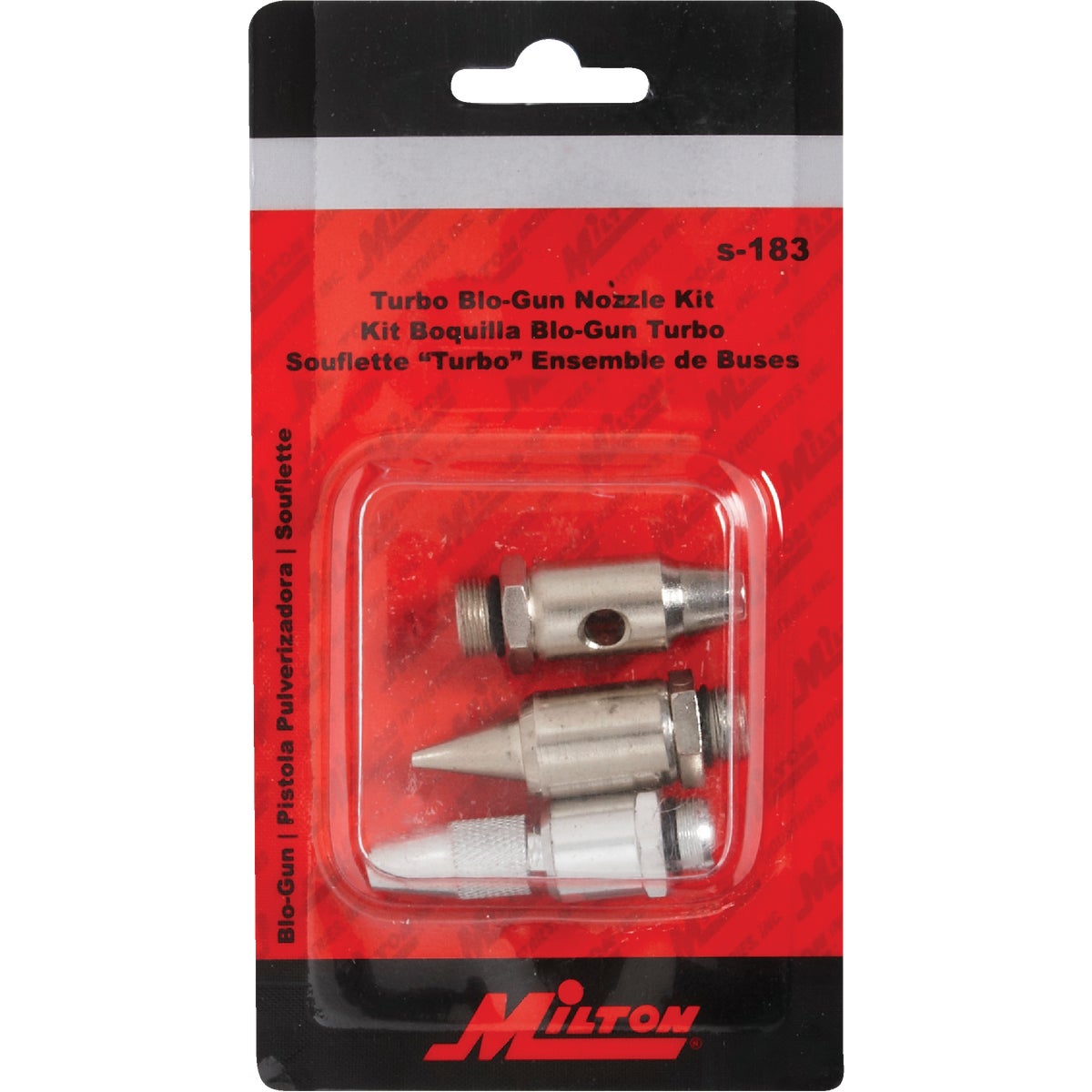 Milton Compressor Accessory Kit, (3-Piece)