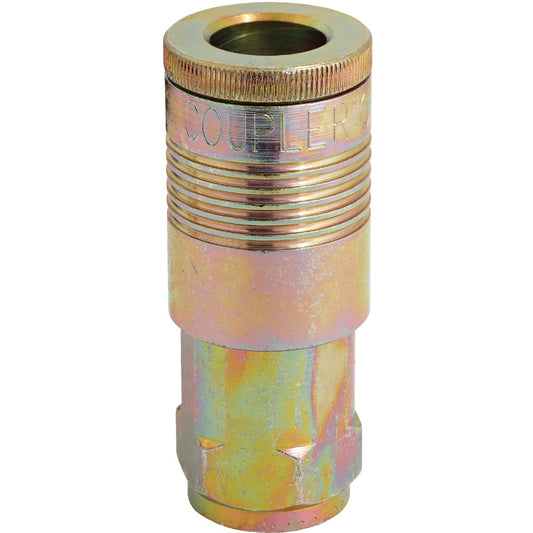 Milton 1/2 In. FNPT Steel Coupler