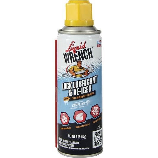 Liquid Wrench 3 Oz. Aerosol Spray Lock Lubricant & De-Icer