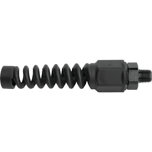 Flexzilla Pro 3/8 In. Barb 1/4 In. MNPT Reusable Air Hose End