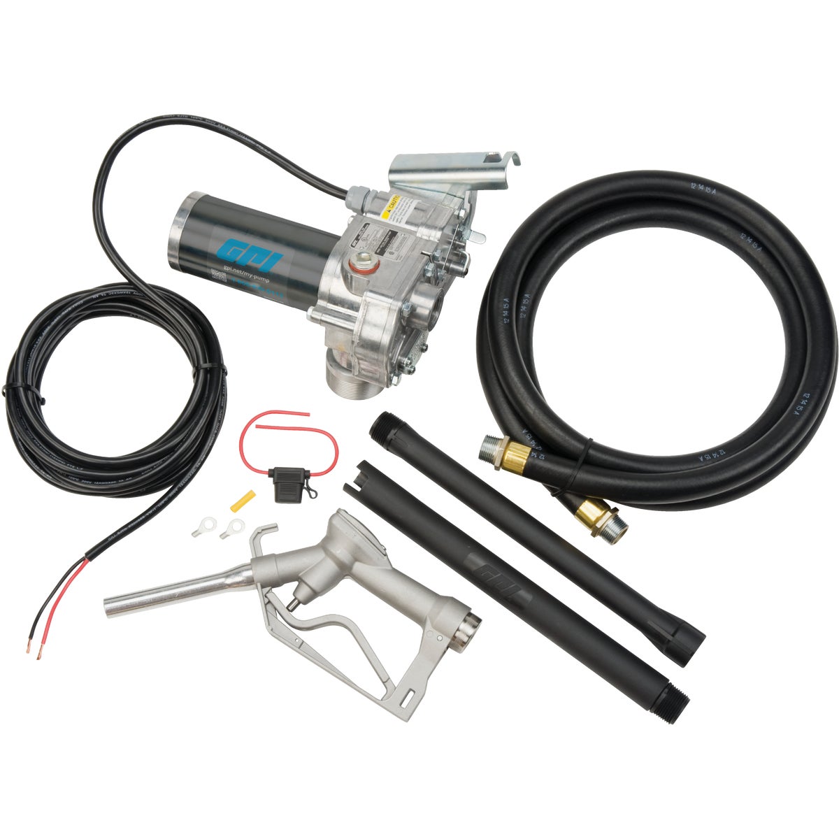 GPI 12V DC, 15 GPM Manual Economy Fuel Transfer Pump