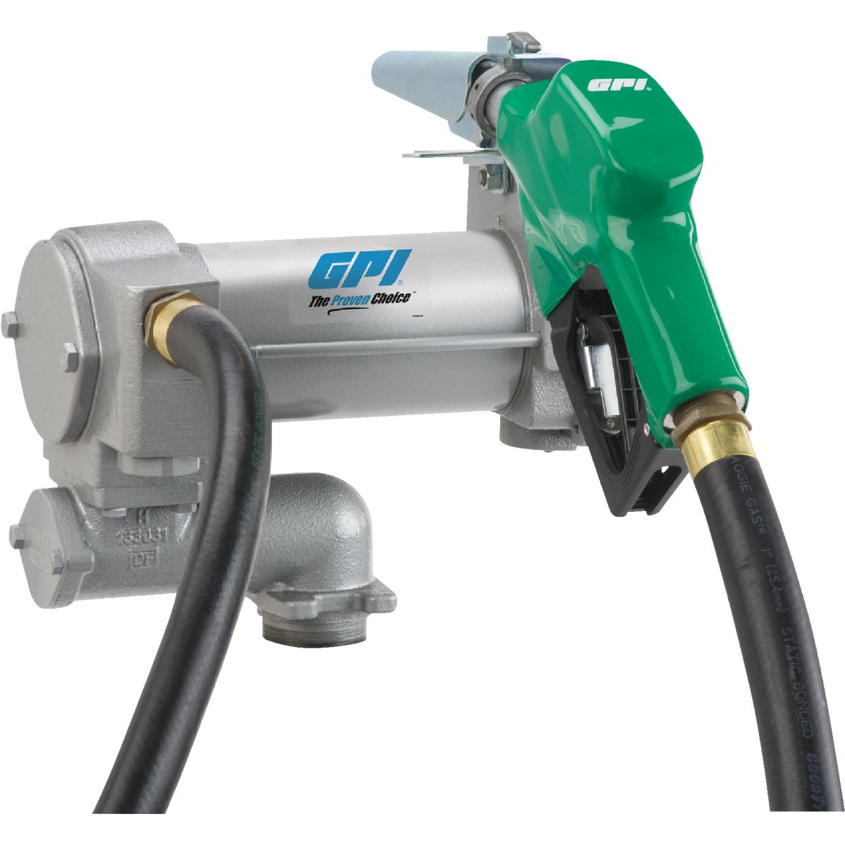 GPI 12V DC, 25 GPM Cabinet Fuel Transfer Pump