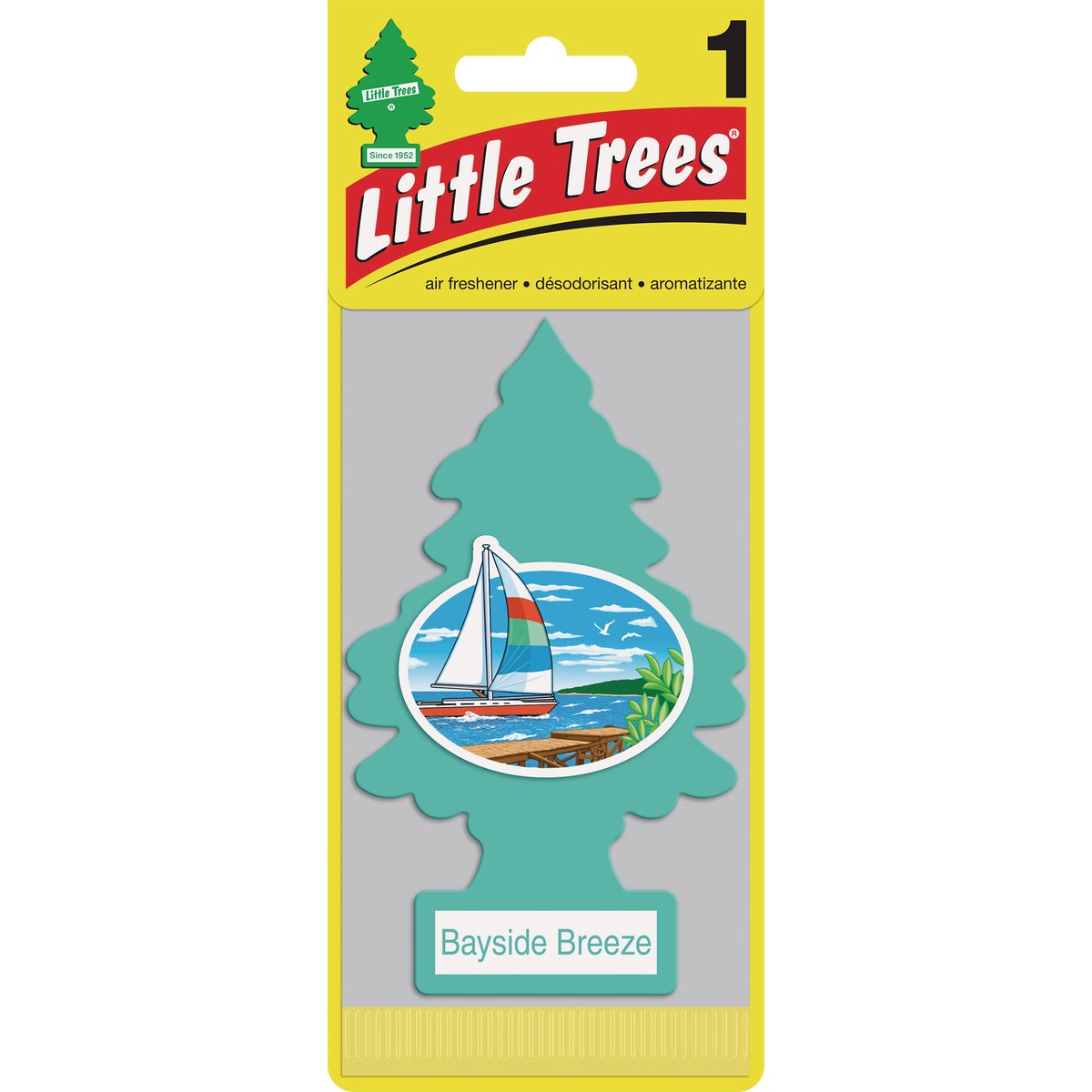 Little Trees Car Air Freshener, Bayside Breeze