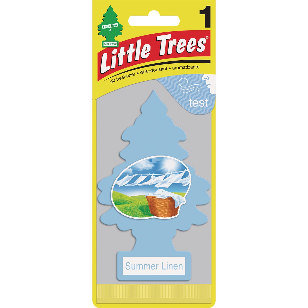 Little Trees Car Air Freshener, Summer Linen