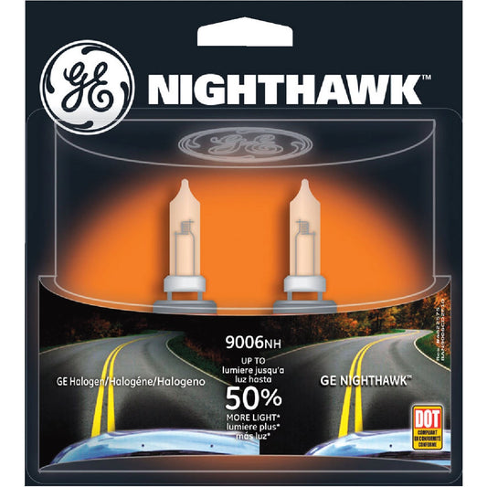 GE Nighthawk 55W Sport Replacement Halogen Automotive Headlight (2-Pack)