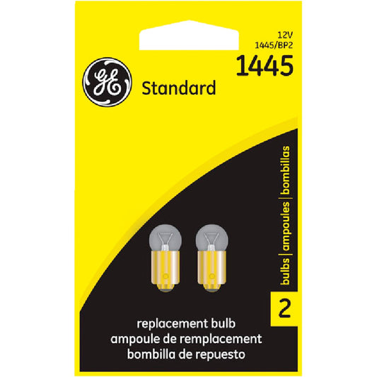 GE 12V 1445 Miniature Incandescent Automotive Bulb (2-Pack)