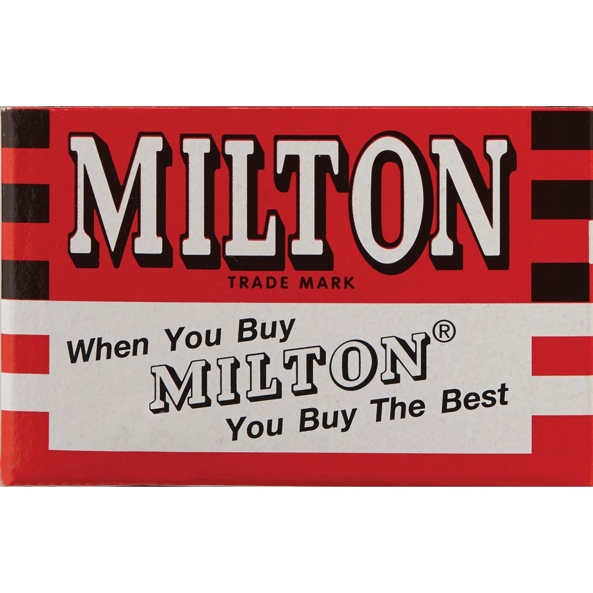 Milton M-Style 1/4" Male NPT Plug (10-Pack)